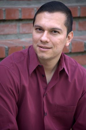 On the stairsの写真素材