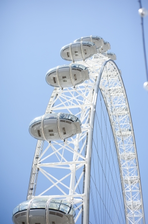 image of part of london eye against skyのeditorial素材