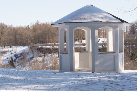 Image of winter park landscapeの写真素材