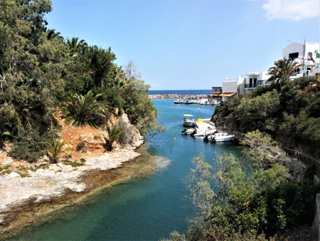 Sissi (Crete)の写真素材