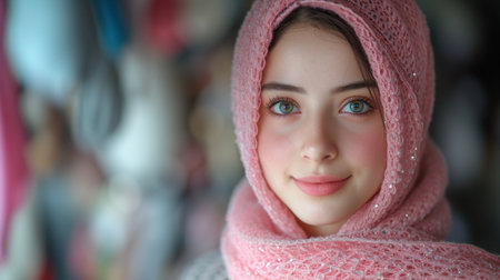 Elegance in Focus: A Glimpse of Graceful Attire Amidst a Busy Settingの素材