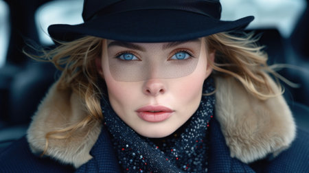 Elegance in Transit: A Glimpse of Grace Amidst the Journeyの素材