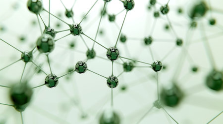 Ethereal Network of Green Molecular Structuresの素材