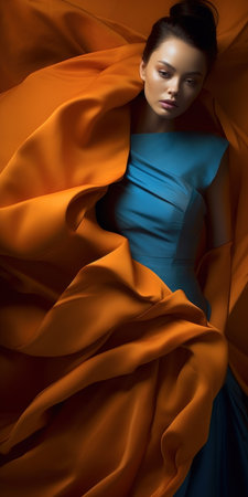 model in a dressの素材