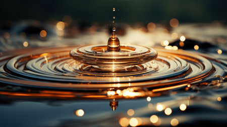 Droplets, podium, realistic, monsoon, water, ripple effectの素材