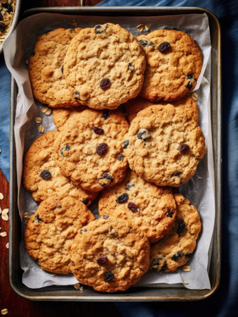 Oatmeal raisin cookiesの素材