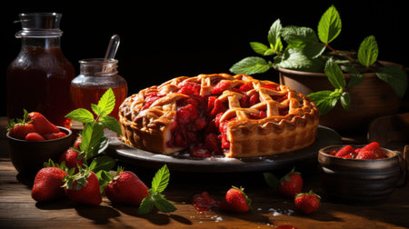 strawberry pieの素材