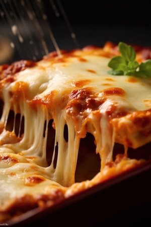 cheesy lasagnaの素材
