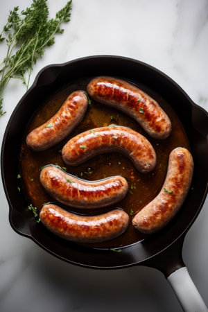 fried sausagesの素材