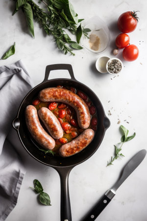 fried sausagesの素材