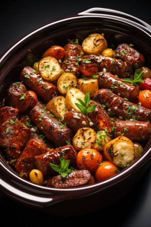 stewed sausagesの素材