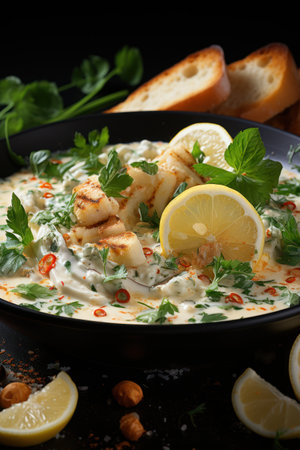 creamy fish chowderの素材