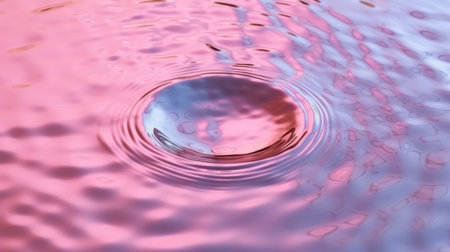 Transparent pink clear waterの素材