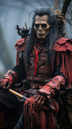 samurai skeletonの素材