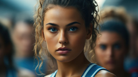 "Unity in Motion: A Gathering of Athletes"の素材