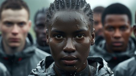 Unity in Diversity: Faces Blurred, Spirits Alignedの素材