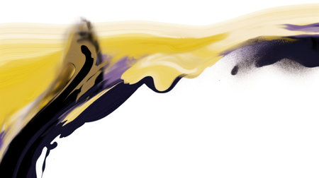 An abstract representation of flowing data streams in a modern and sleek designの素材