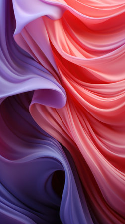 An abstract representation of flowing data streams in a modern and sleek designの素材