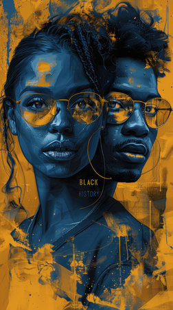 "Abstract Artistry: A Fusion of History, Culture, and Color"の素材