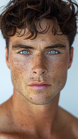 "Abstract Portrait with Blurred Face Features"の素材