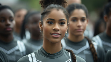 training before the athletics tournamentの素材