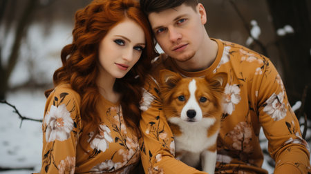 portrait of a coupleの素材