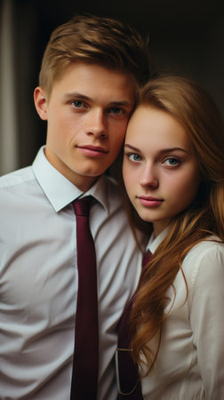 portrait of a coupleの素材