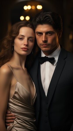 portrait of a coupleの素材