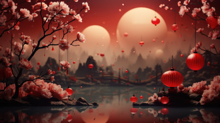 Chinese-style backgroundの素材