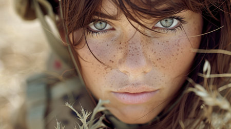 female soldierの素材