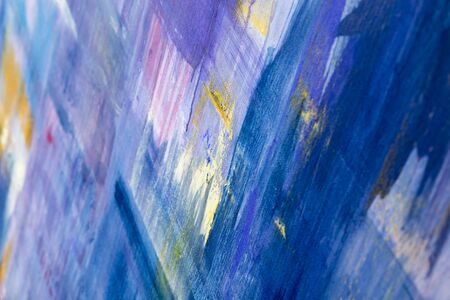 Painting Artistic bright color oil paints texture abstract artwork. Modern futuristic pattern for grunge wallpaper, interior, album, flyer cover, poster, booklet background. Creative graphic designの写真素材