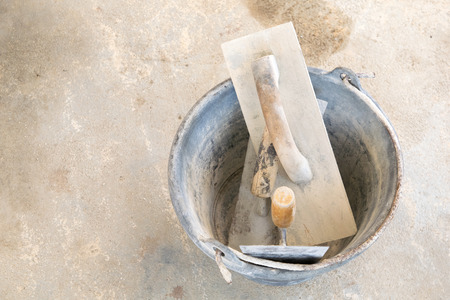Thai cement working toolsの写真素材