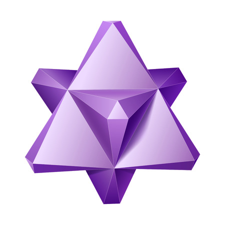 Vector complex geometric shapeのイラスト素材