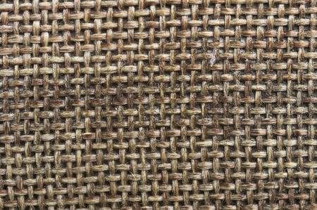 old, coarse cloth texture from close rangeの写真素材