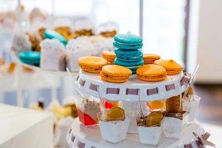 Sweet table. Catering food.の写真素材