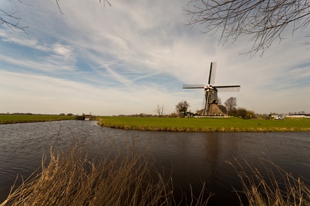 windmill or kockengenの写真素材