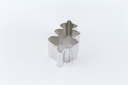 Baking mold for baking bread, pie, cake or pastry in bakery or kitchenの写真素材