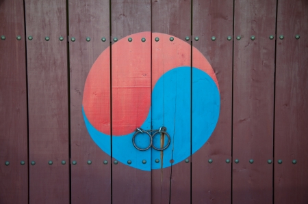 Korean Doorの写真素材