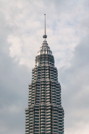 Architectural detail of the Petronas Twin Towers  のeditorial素材