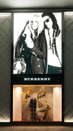 Burberry store in Kuala Lumpur のeditorial素材