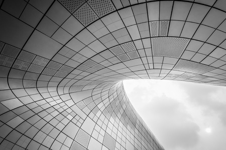 Abstract shot of modern architecture.のeditorial素材
