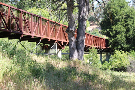Red Steel Bridgeの写真素材