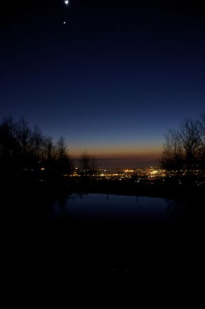 Notturno Pisano portraitの写真素材