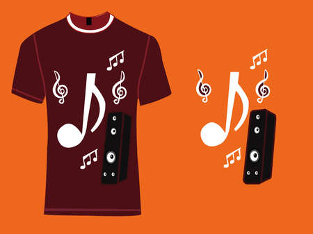 Shirt designのイラスト素材