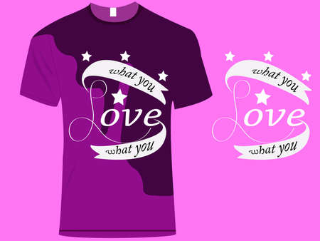 Shirt designのイラスト素材