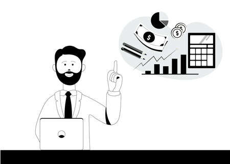 you can use Business Woman Holding A Money Coin Icon to design banners, posters, backgrounds,..etc.のイラスト素材