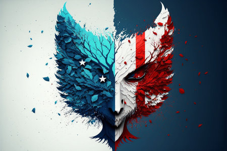 red white and blue wallpaper