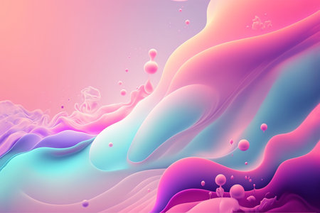 gentle fairy rainbow background