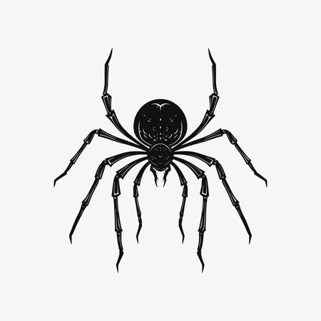 The Intricate Design of a Spiderのイラスト素材