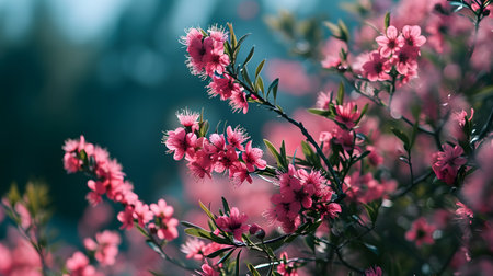 Spring Splendor with Pink Blossoms Ablazeの素材